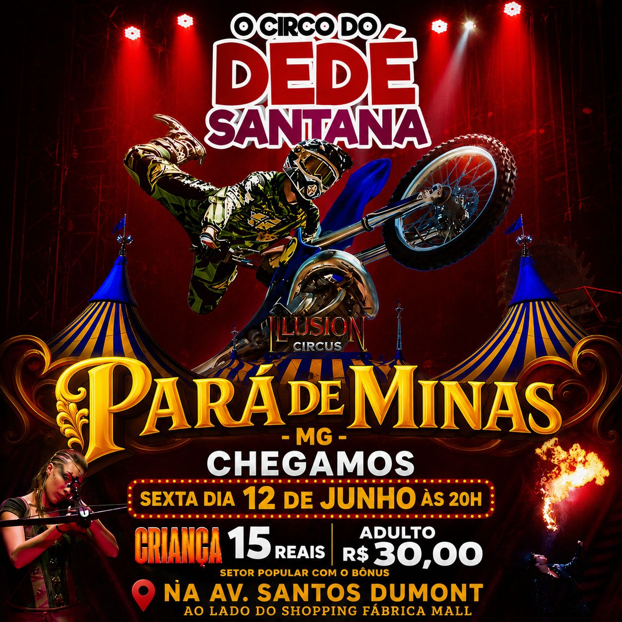 Divulgação PARÁ DE MINAS – MG