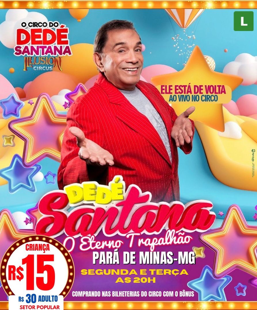 Divulgação PARÁ DE MINAS – MG